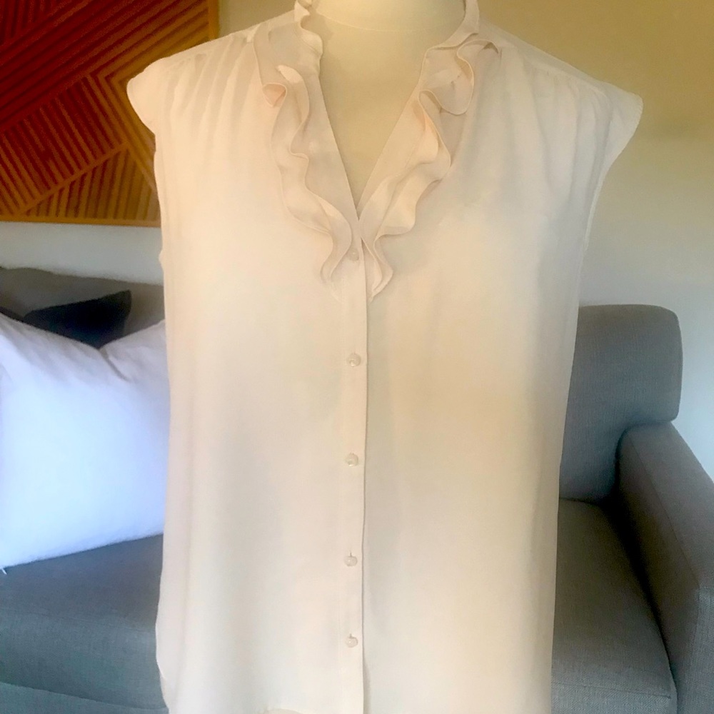 Anne Klein Cream Blouse